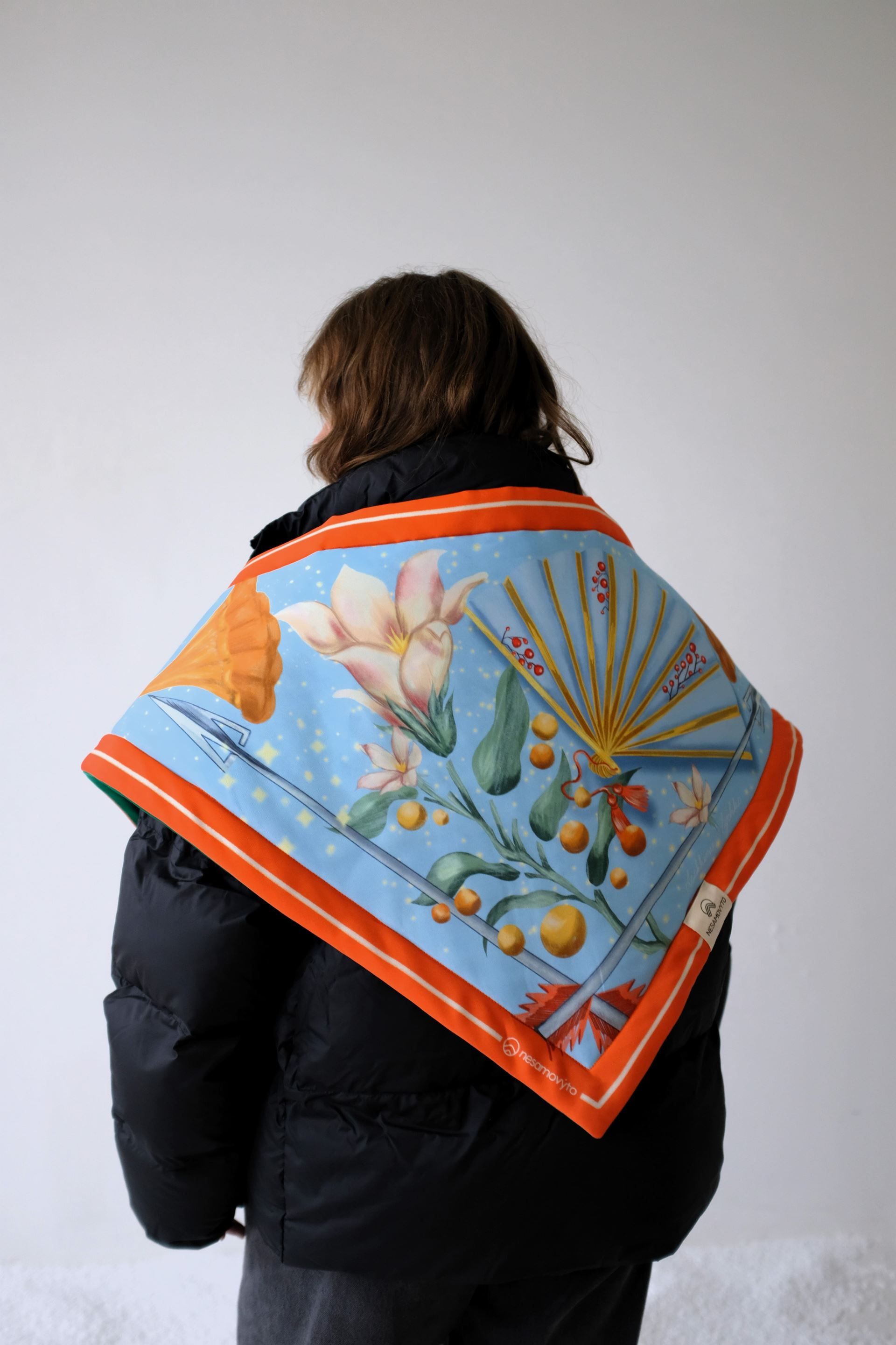 Утеплена хустка “Крушельницька" product image