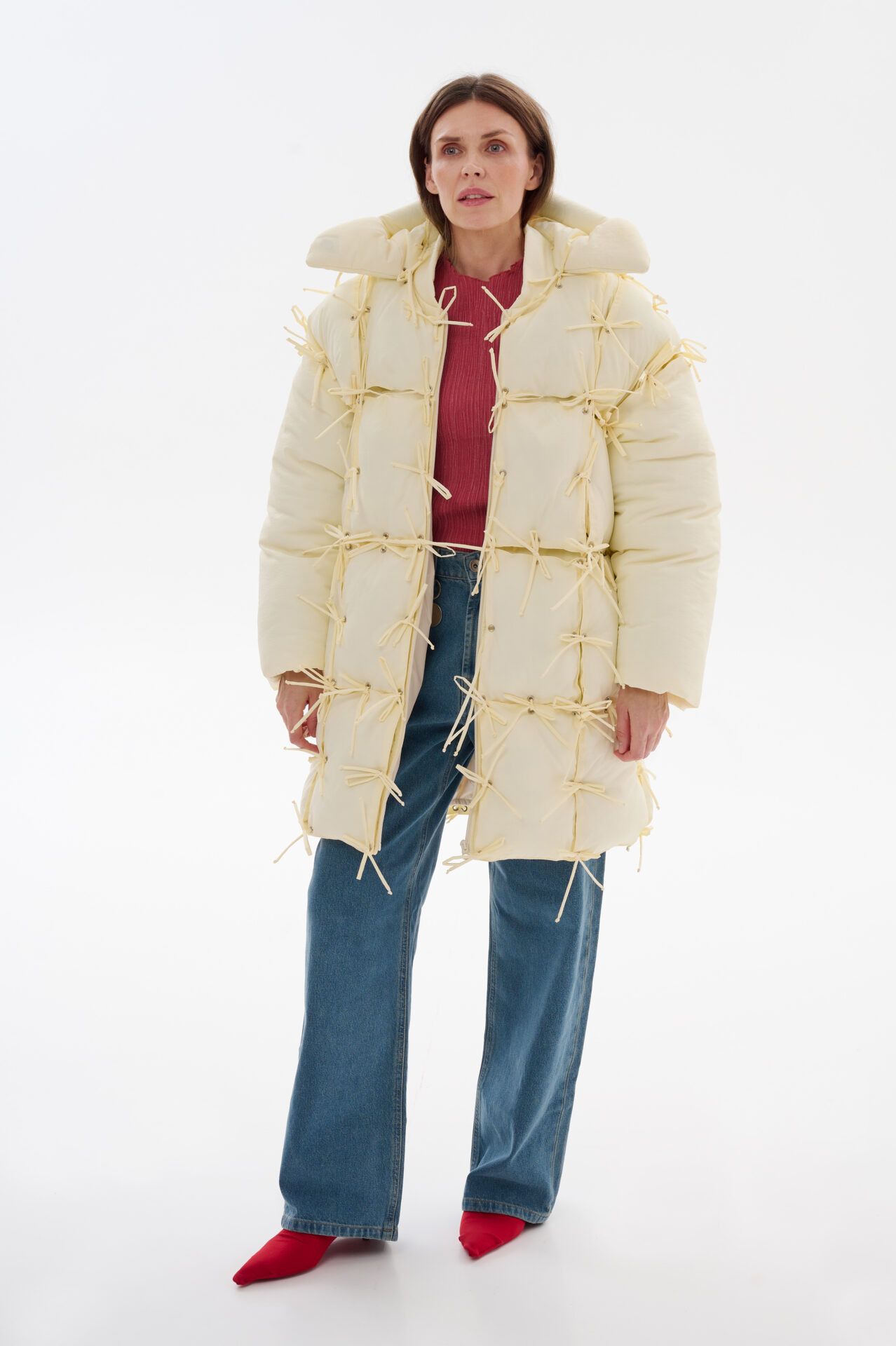 Пуховик конструктор чорний product image
